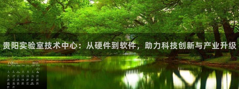 恒行代理总代主导 6ll5l：贵阳实验室技术中心：从硬件到软