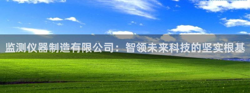 恒行2乃5O6917：监测仪器制造有限公司：智领未来科技的坚