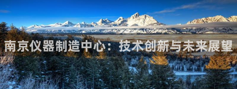 恒行主管总代6ll5l周至：南京仪器制造中心：技术创新与未来