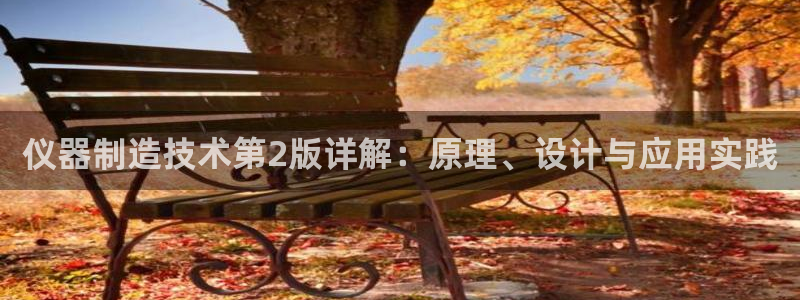 恒行登录就搜6ll5l：仪器制造技术第2版详解：原理、设计与